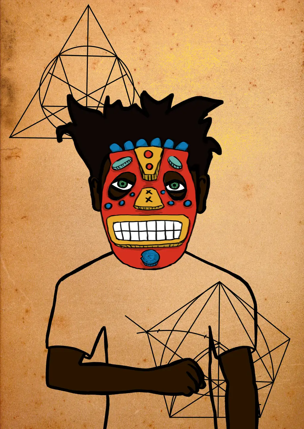 Gods Must Be Crazy — Hashmask #2509