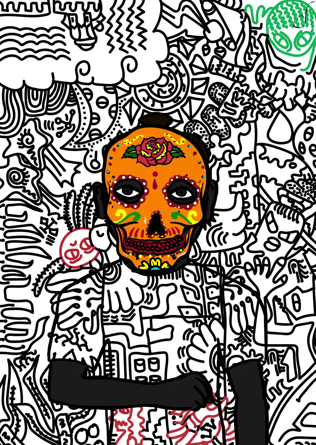 W Axl HashRose — Hashmask #2635