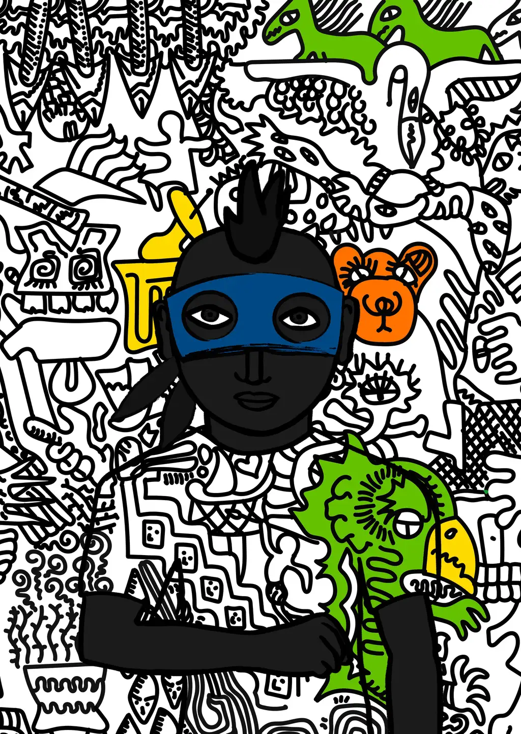 Hashmasks 2641 — Hashmask #2641