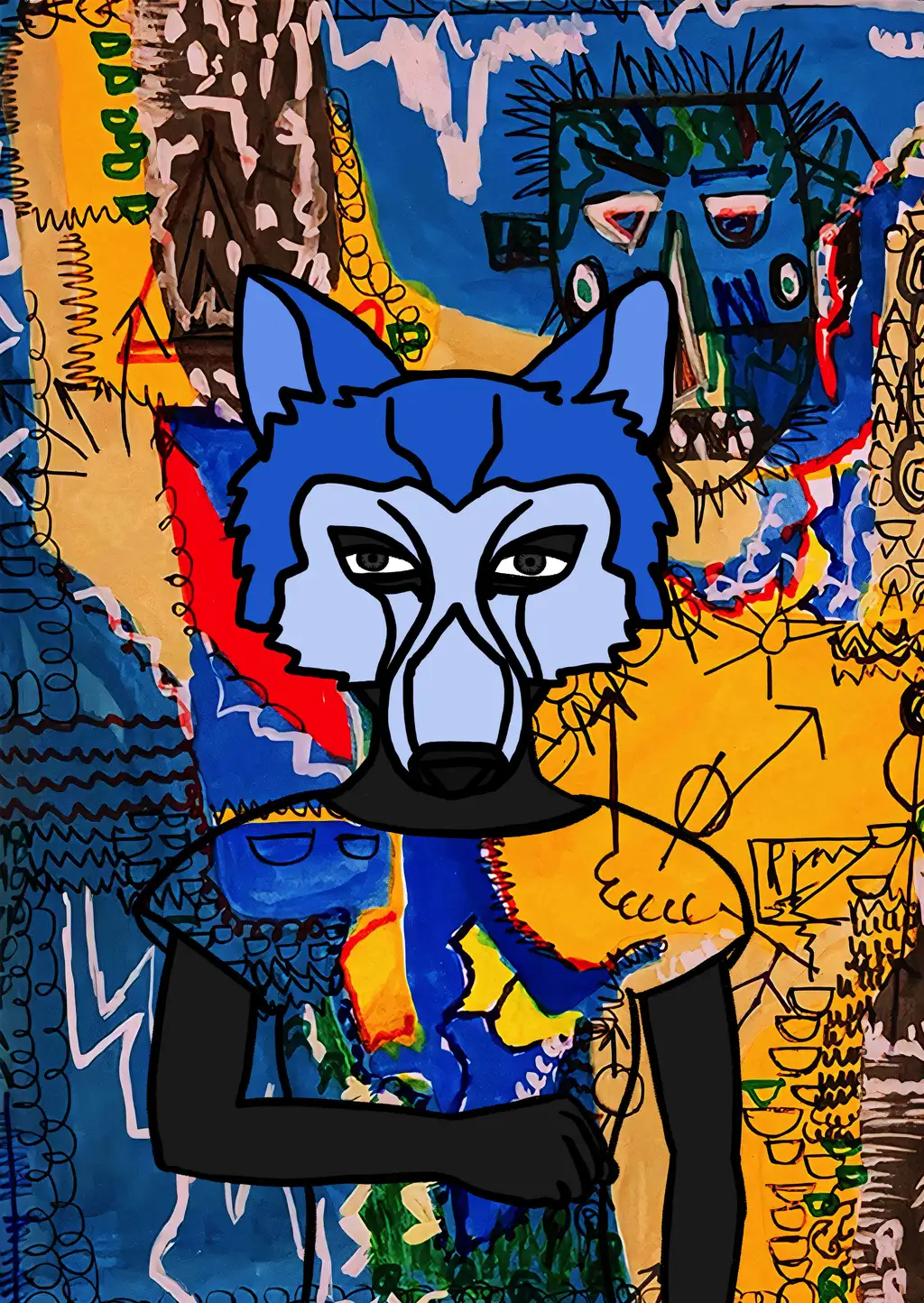 Degen Ape — Hashmask #2731