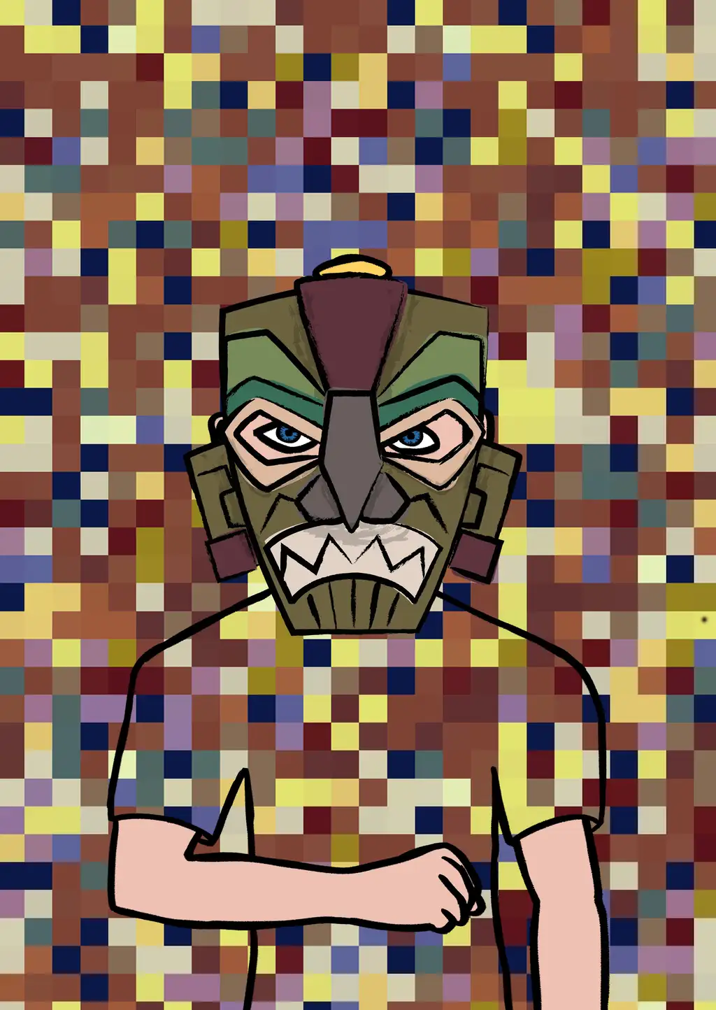 tendies — Hashmask #2750
