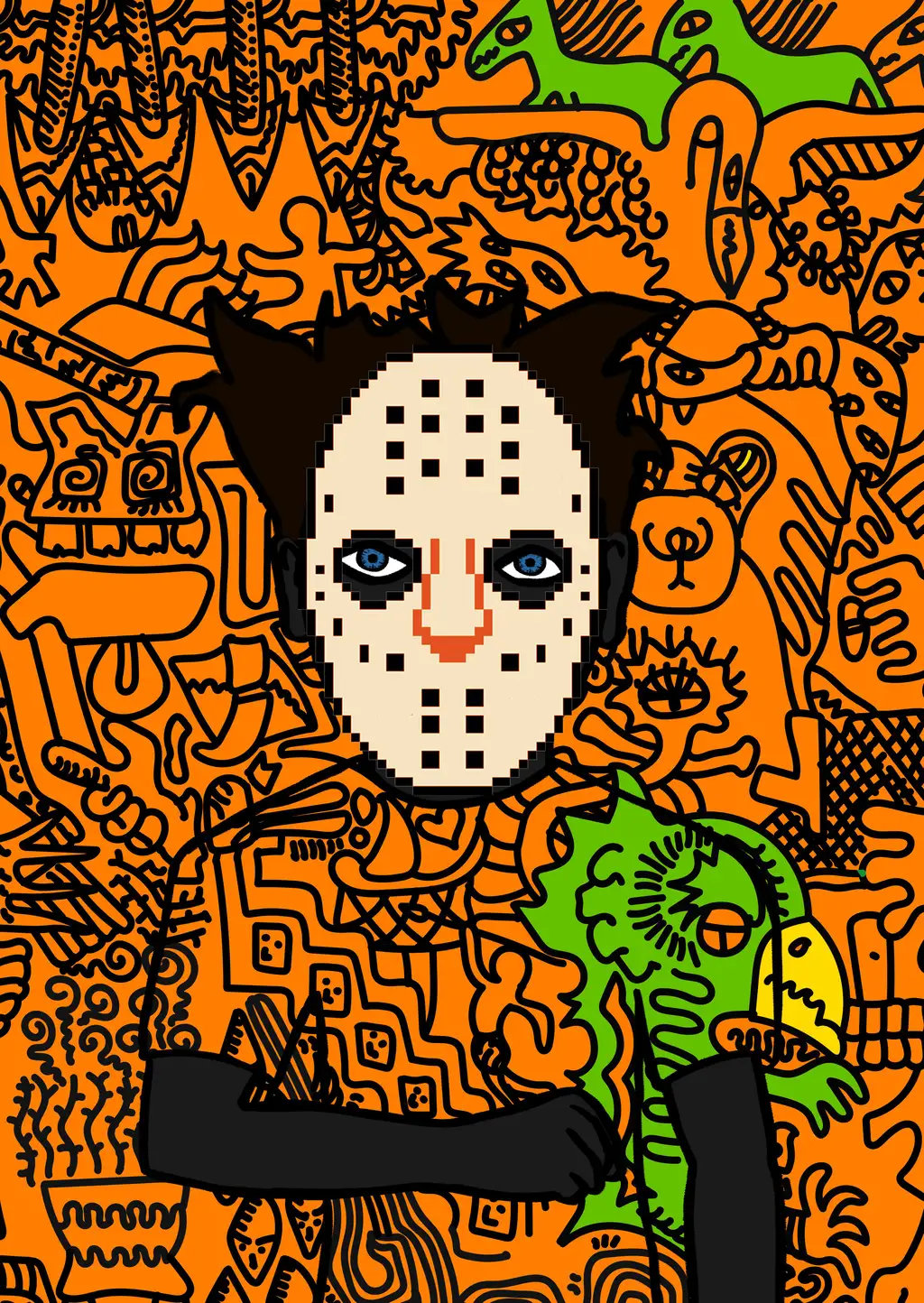 Jahleel Dowdy — Hashmask #2775