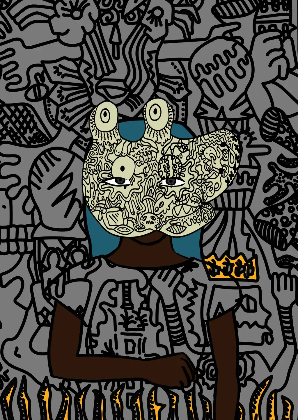 Dorian Nakamoto — Hashmask #2792