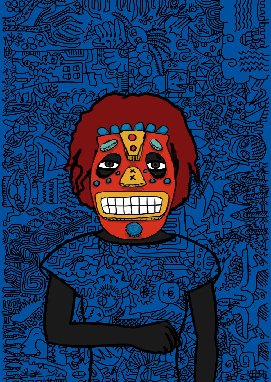 Black Madonna — Hashmask #2812