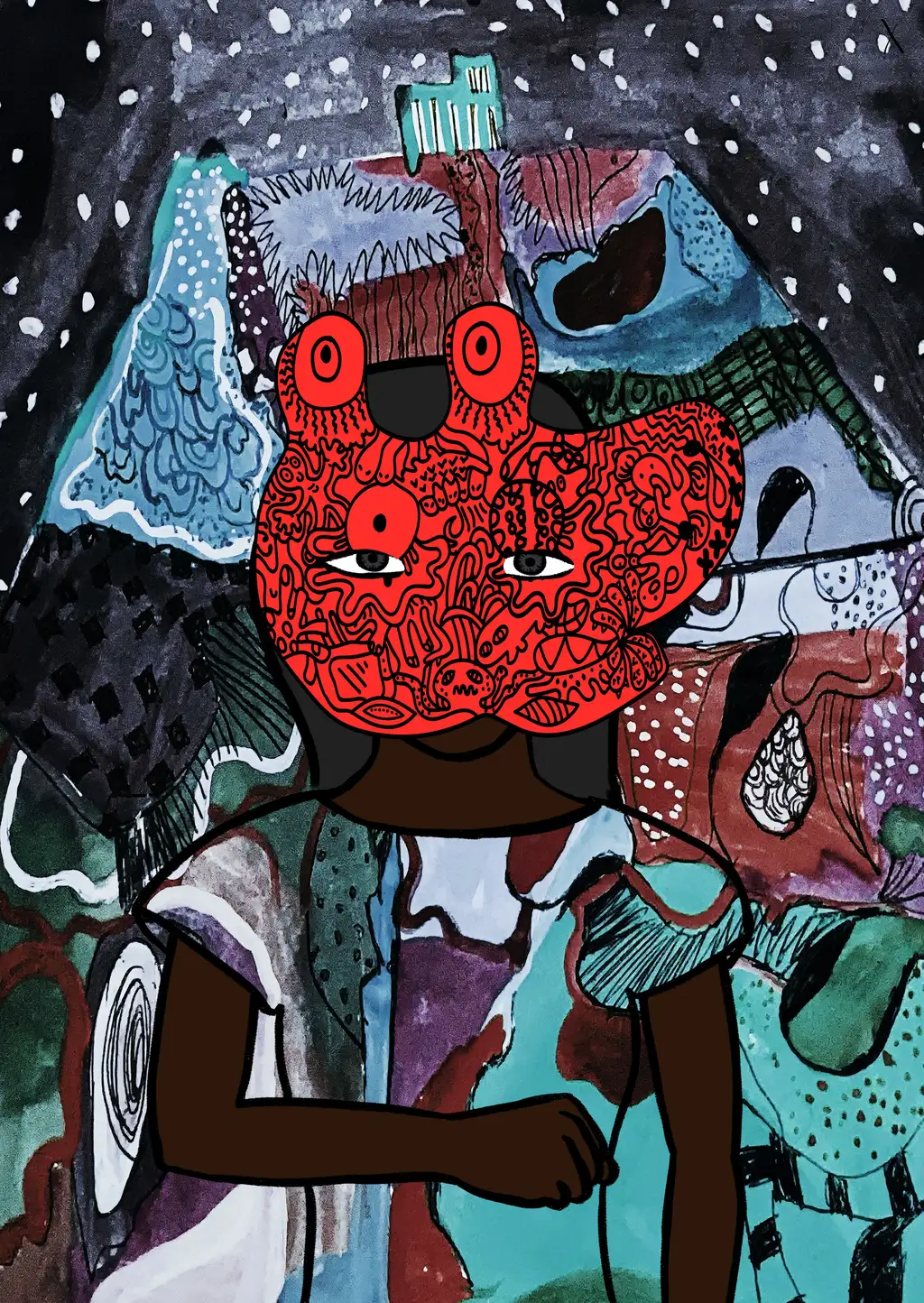 Jack Butcher — Hashmask #2964