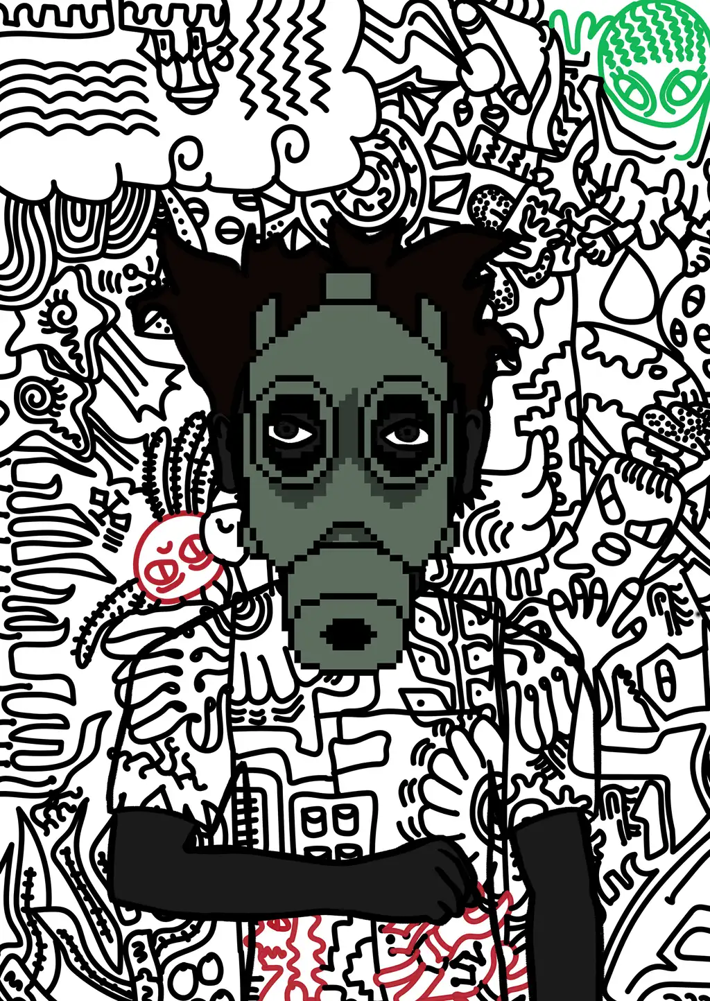 Hashmask #3010