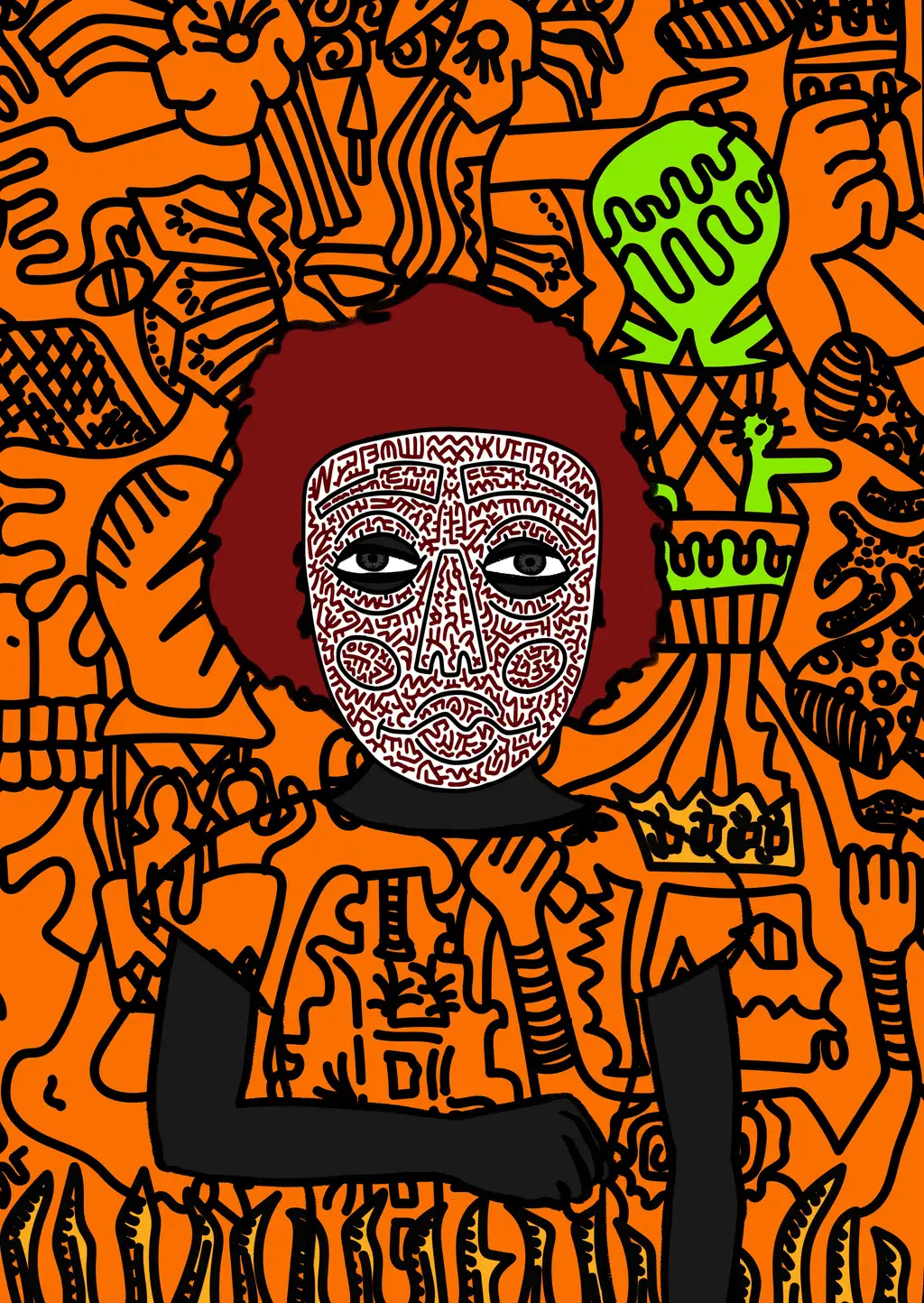 Mike — Hashmask #3035