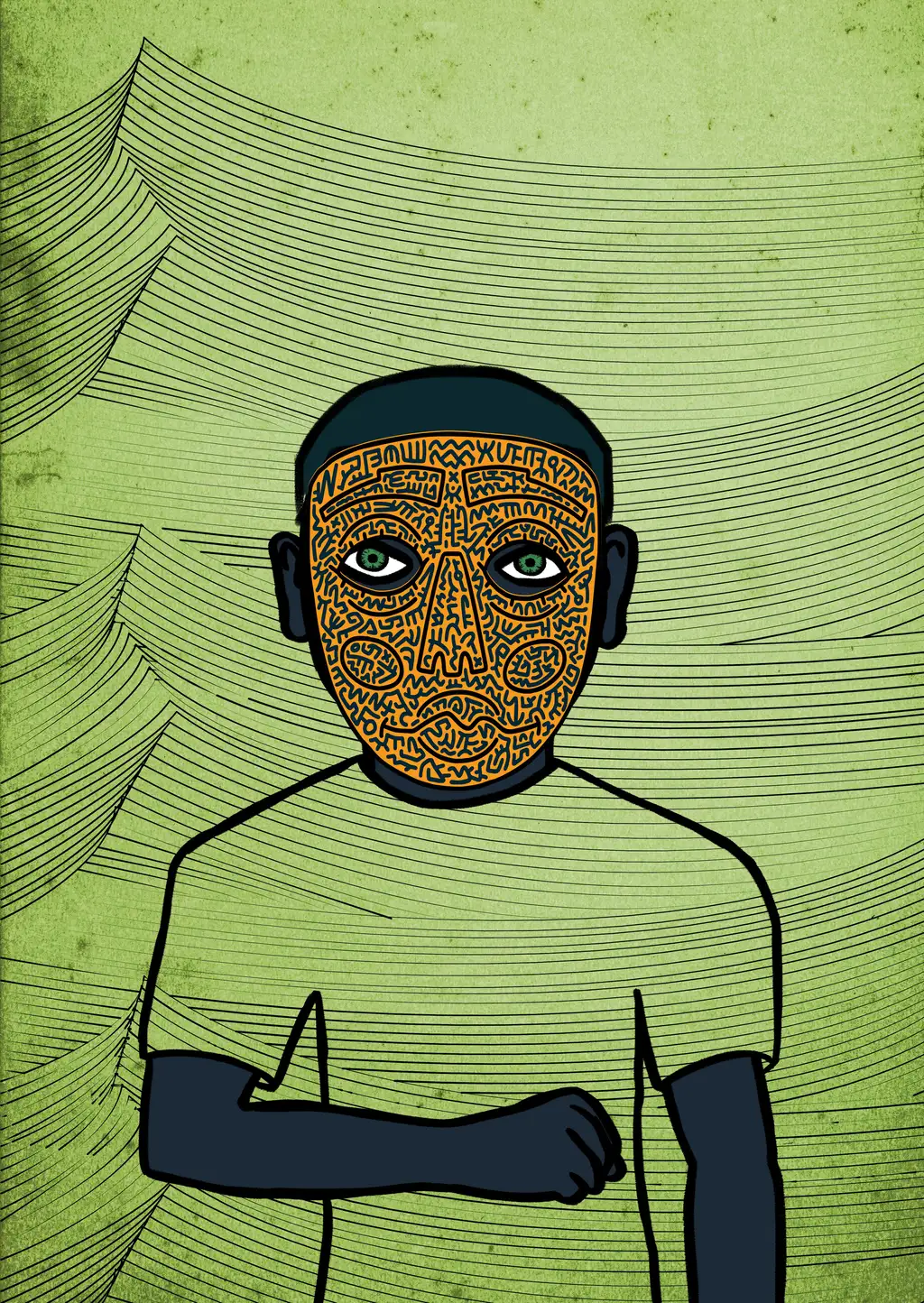 Jack Johnson — Hashmask #3069