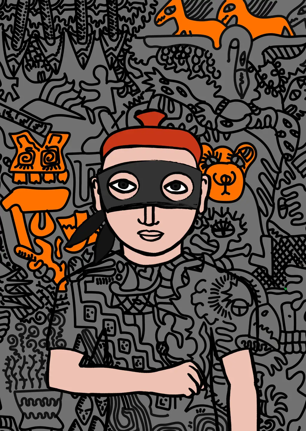 edward snowden — Hashmask #3101