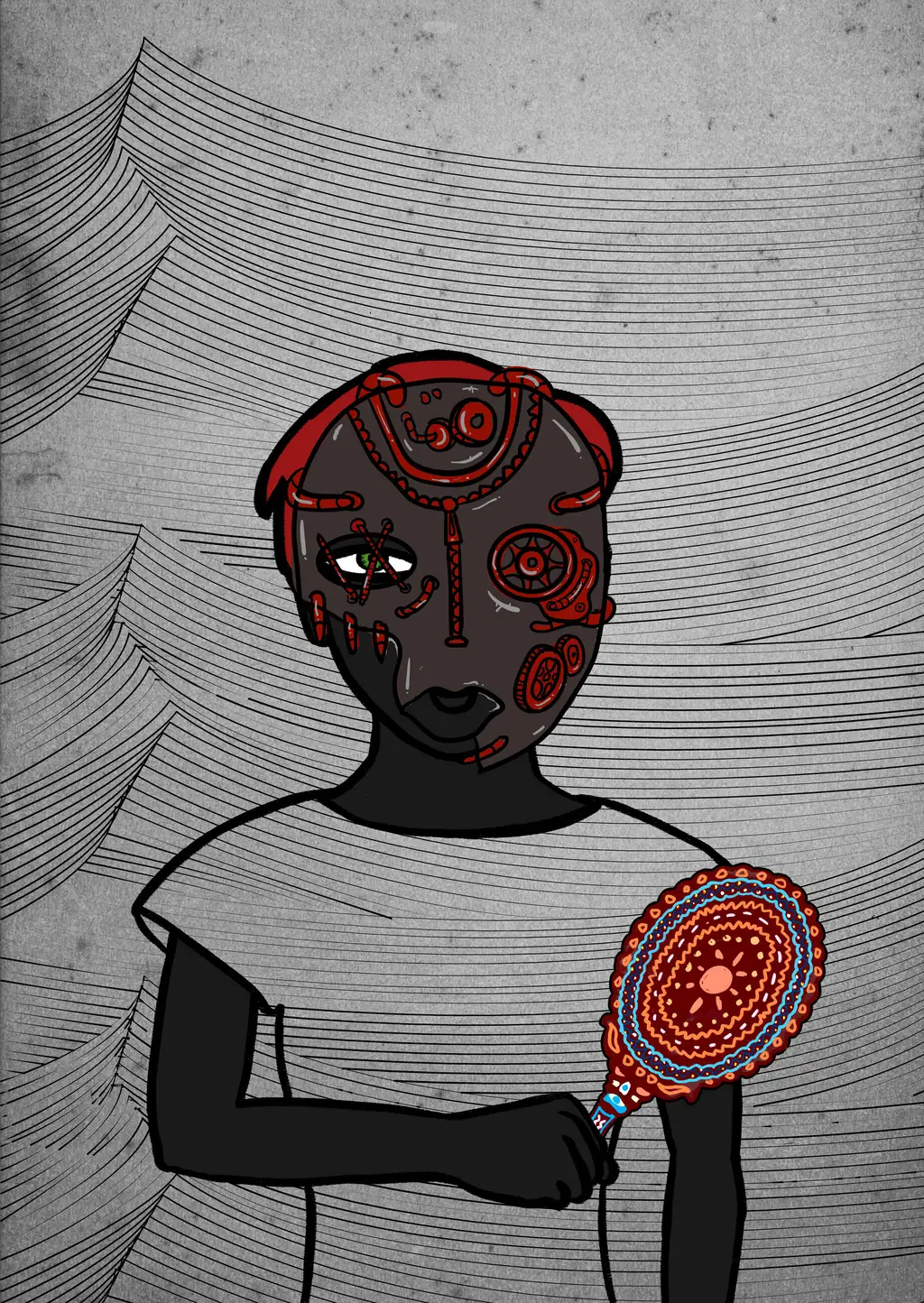 The Mona Lisa — Hashmask #3111