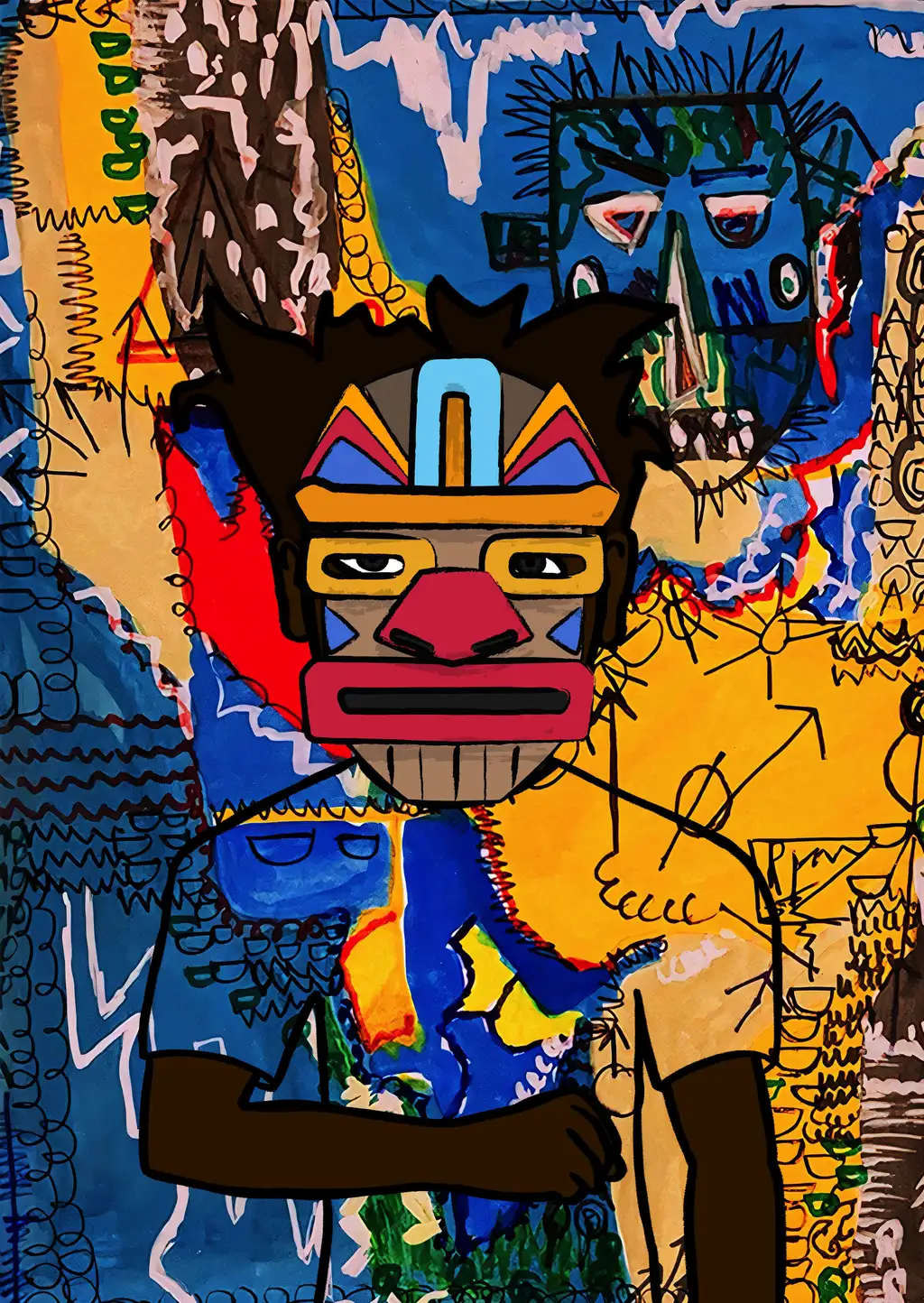 Waku — Hashmask #3113
