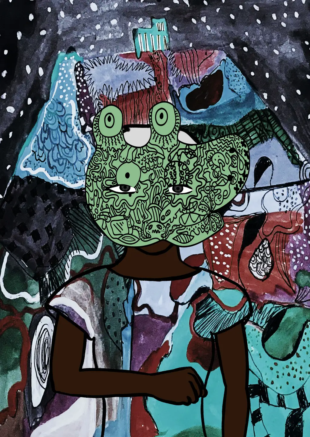 Free Hong Kong — Hashmask #3194