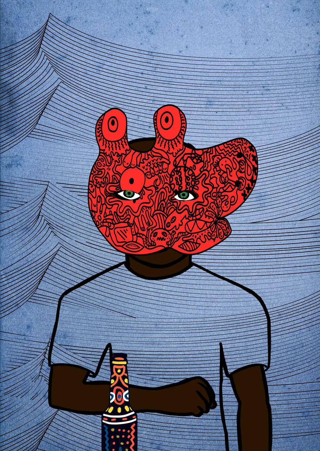 Yes — Hashmask #3198