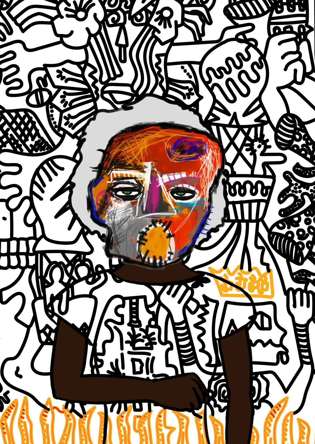 ash — Hashmask #3208