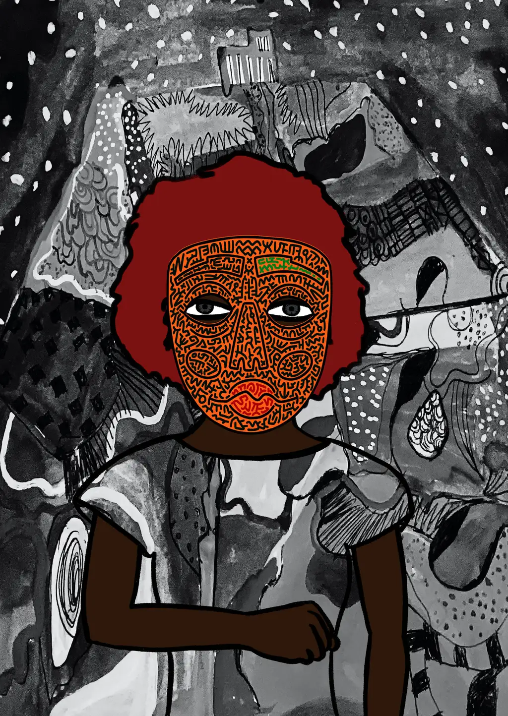 David Beckham — Hashmask #3243