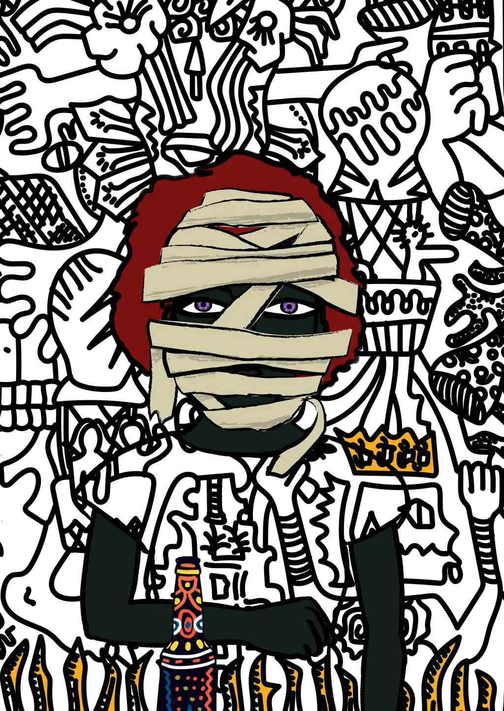 Kirby — Hashmask #3269
