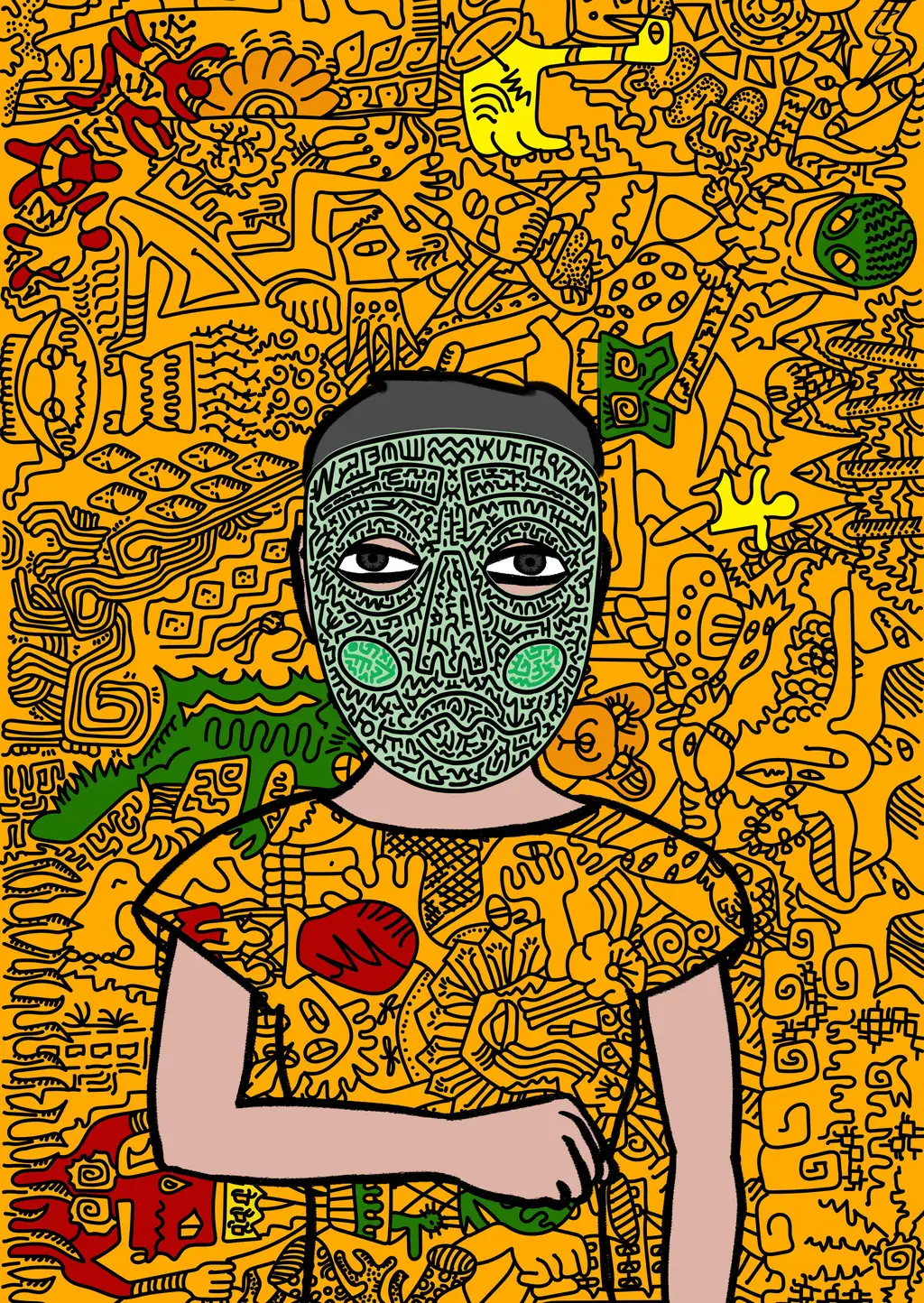 Rogan — Hashmask #3289