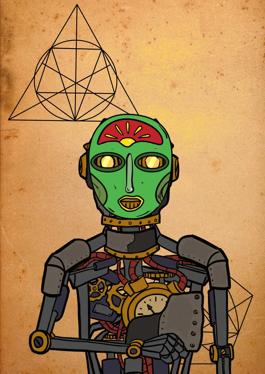 Kairos — Hashmask #3297