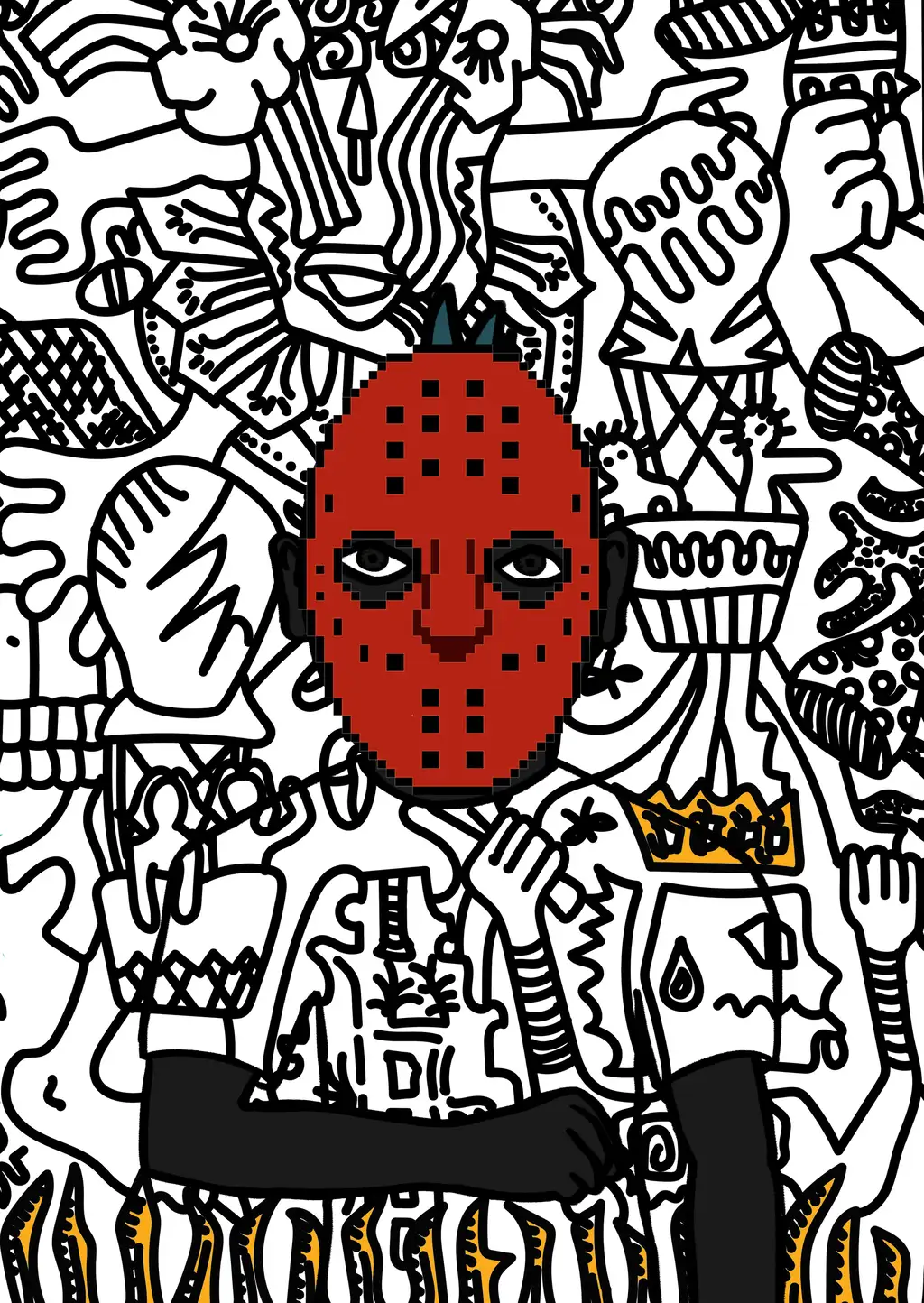 MaskStonk — Hashmask #3300
