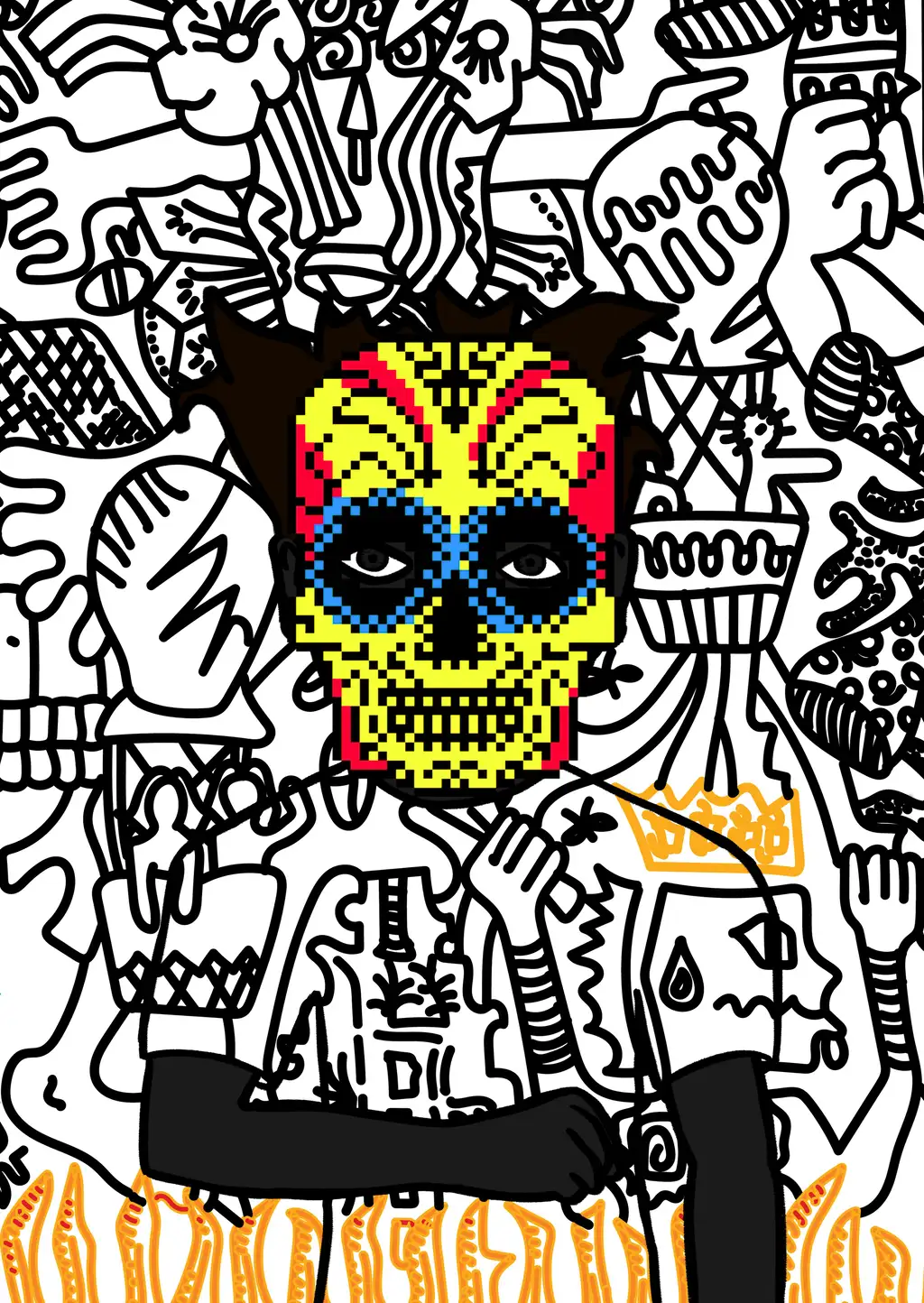 5 OMEGAPOOL001 OPORI — Hashmask #3317