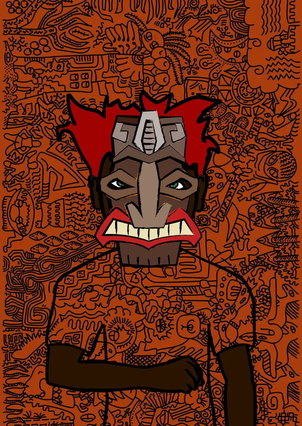 Allen Iverson — Hashmask #3333
