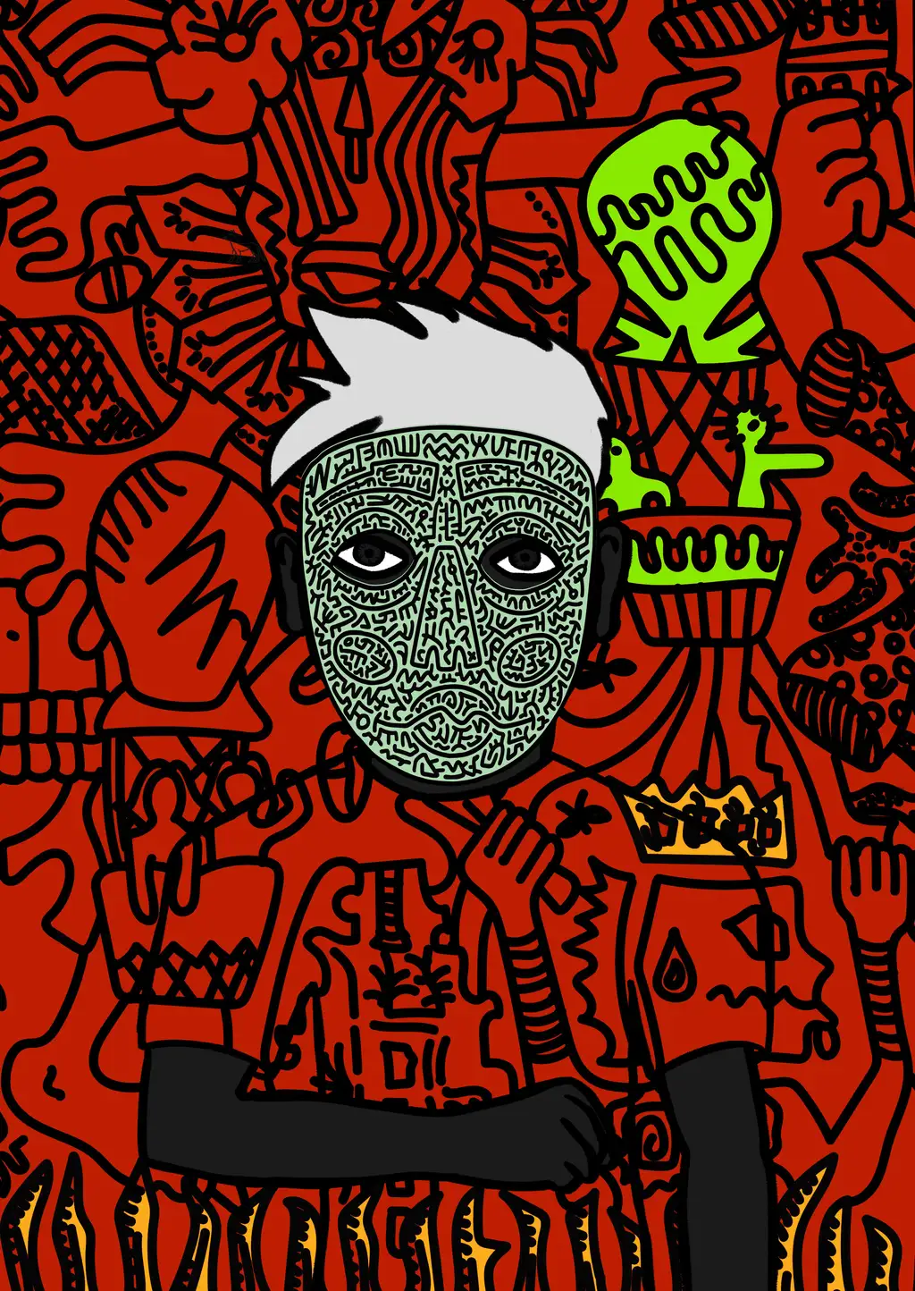 Hashmask #3465