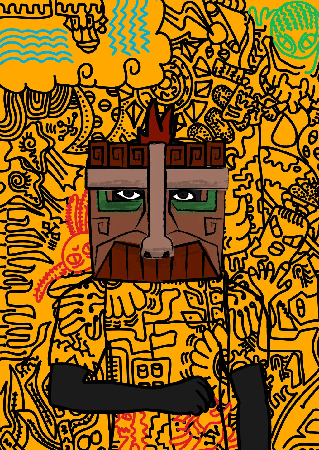 hashtoshi — Hashmask #3481