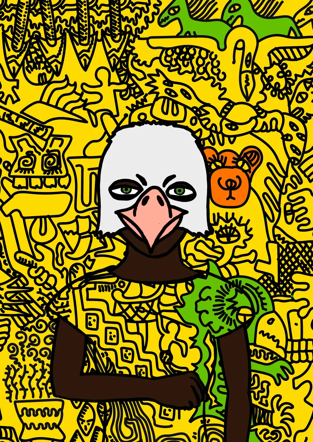 Derek Hansen — Hashmask #3495
