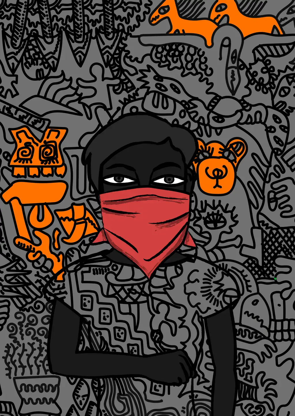 Jihan — Hashmask #3498