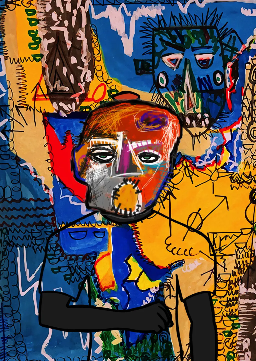 Merkel — Hashmask #3521