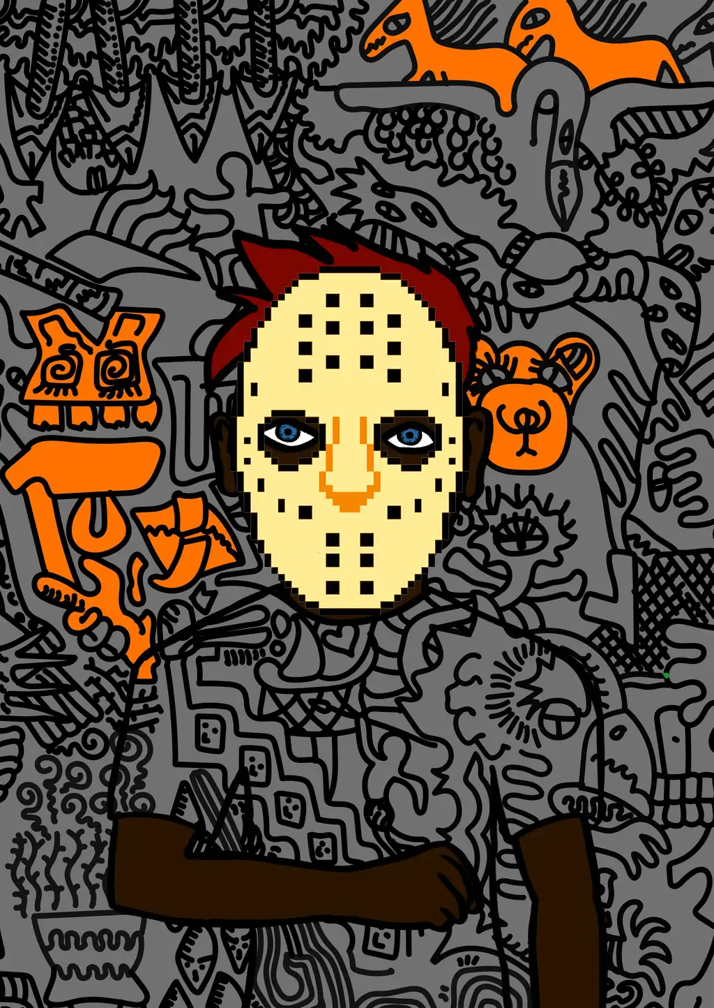 Rarestone — Hashmask #3523