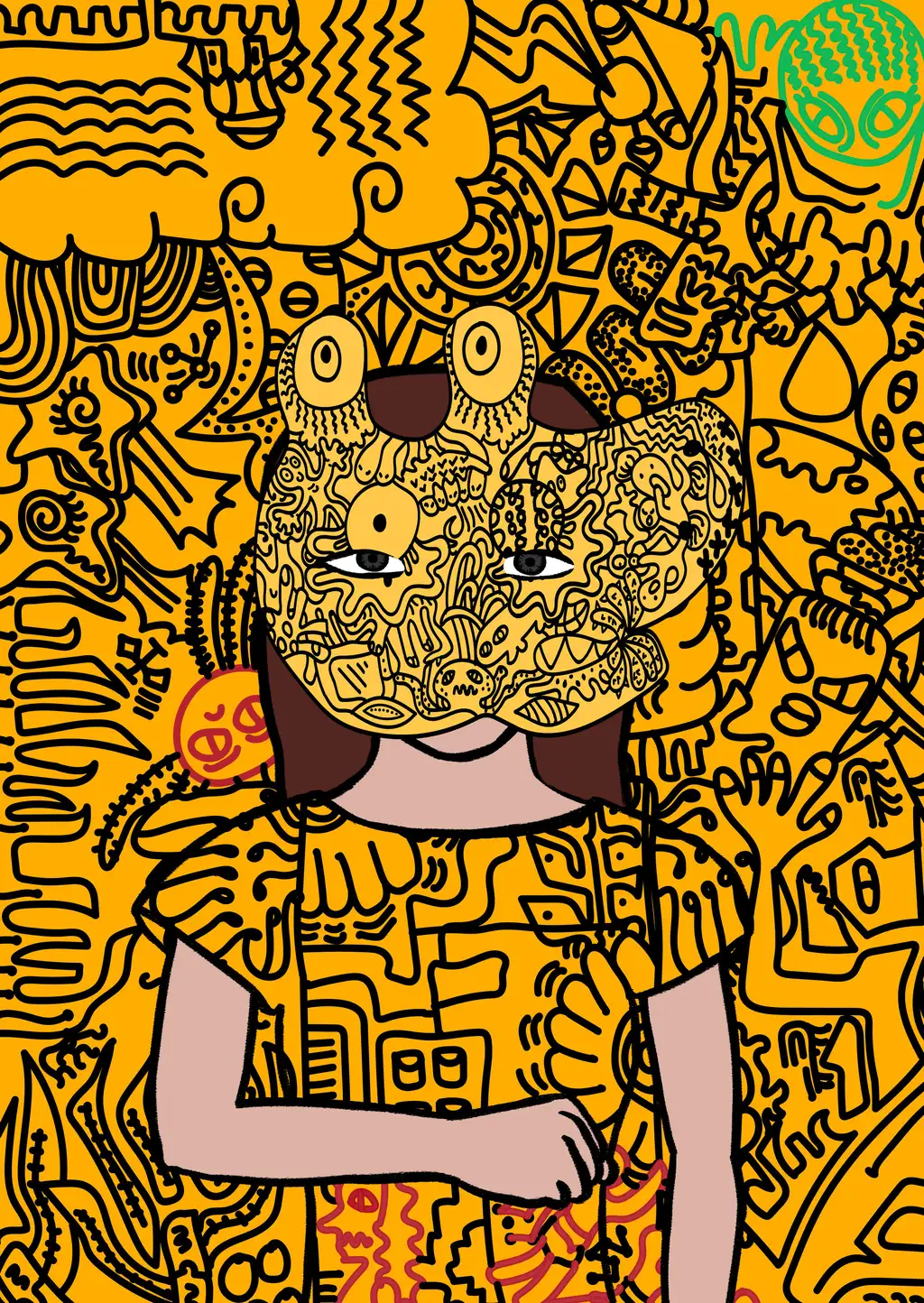 Shitcoin — Hashmask #3526