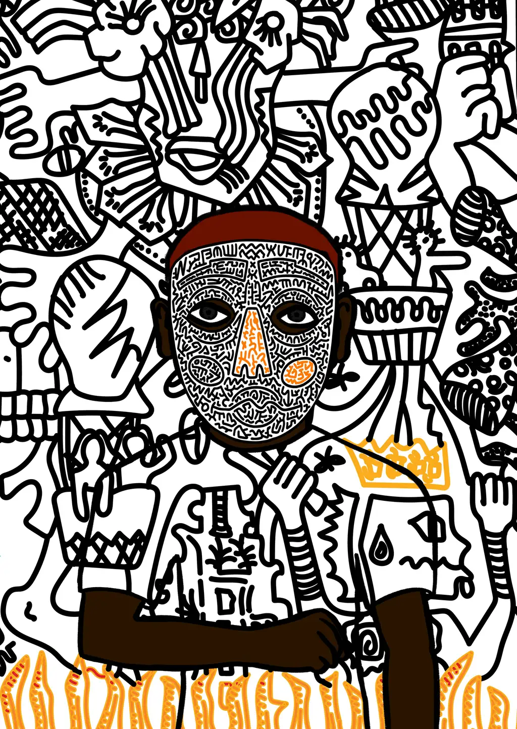 OJ Simpson — Hashmask #3535