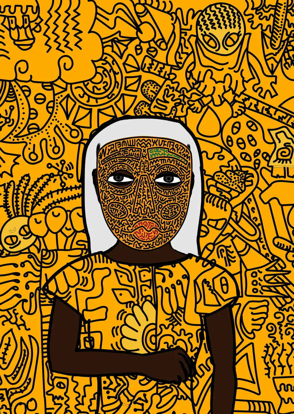 BeIIe DeIphine — Hashmask #3538