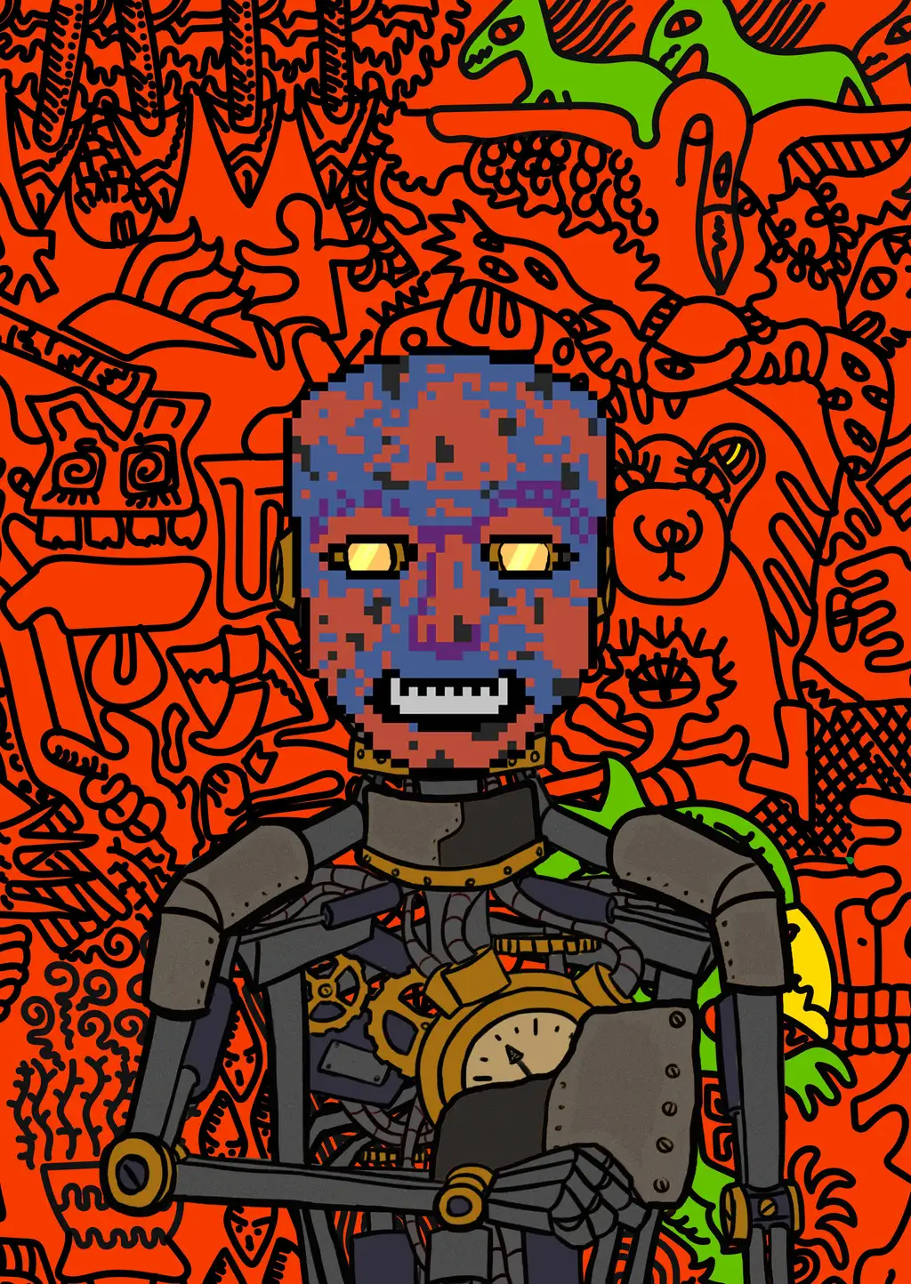 MetaKovan — Hashmask #3578