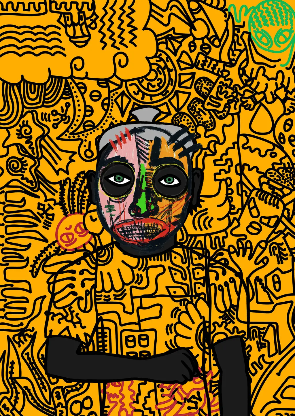 Synthetix — Hashmask #3695
