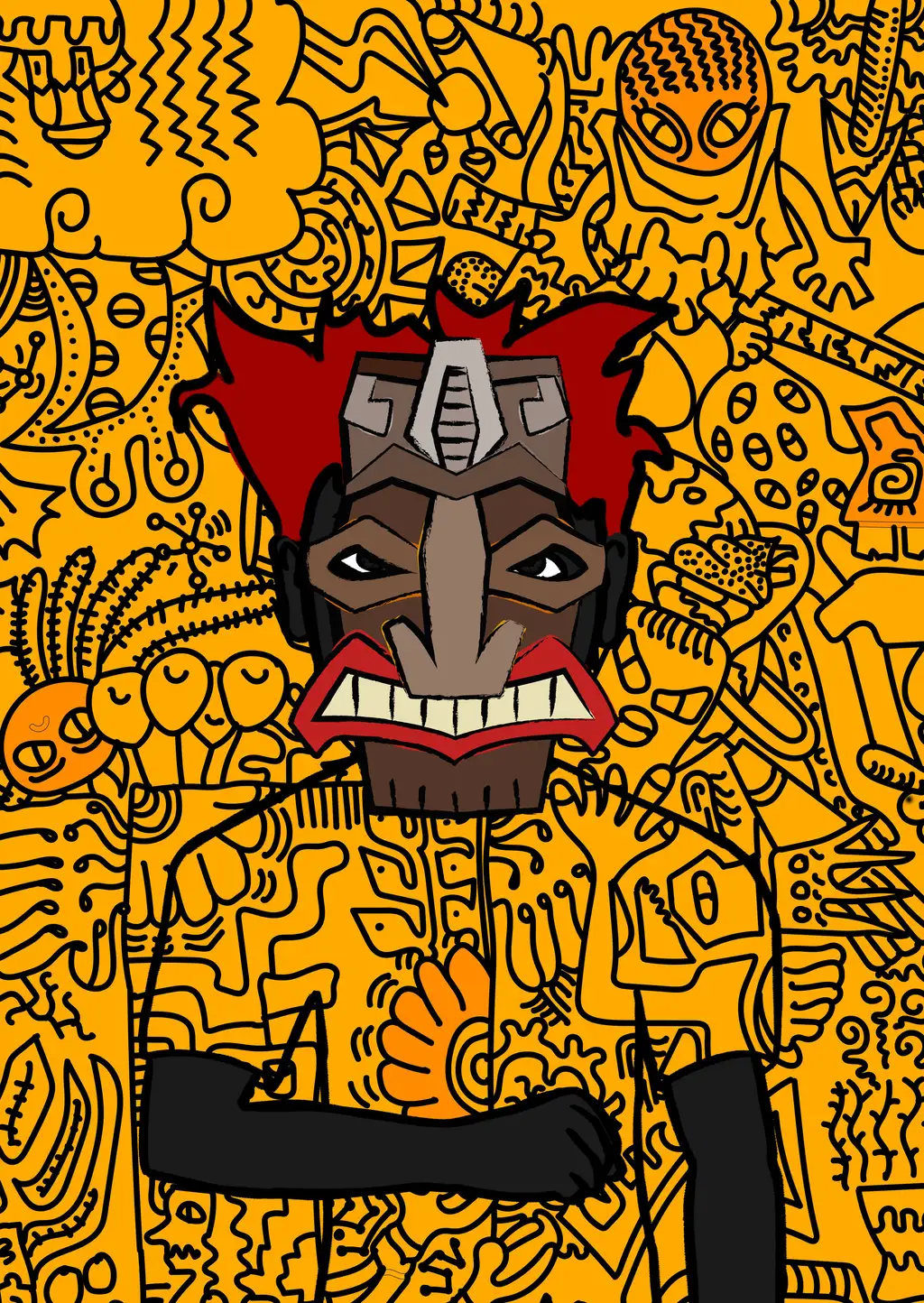 Eat the Rich — Hashmask #7627