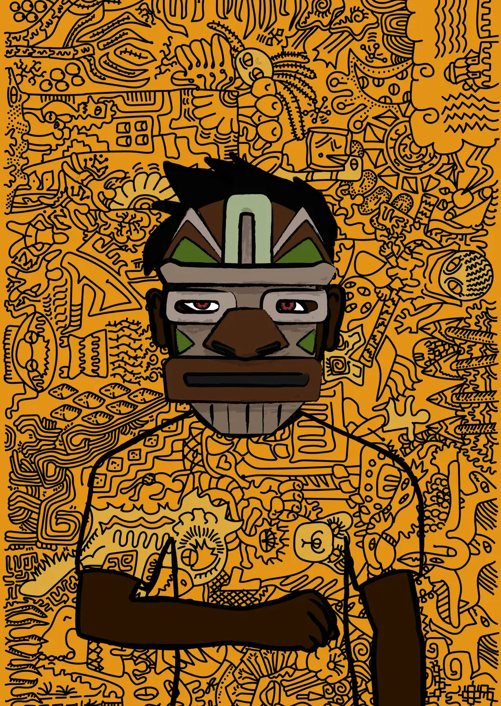 Salvador Dali — Hashmask #3753