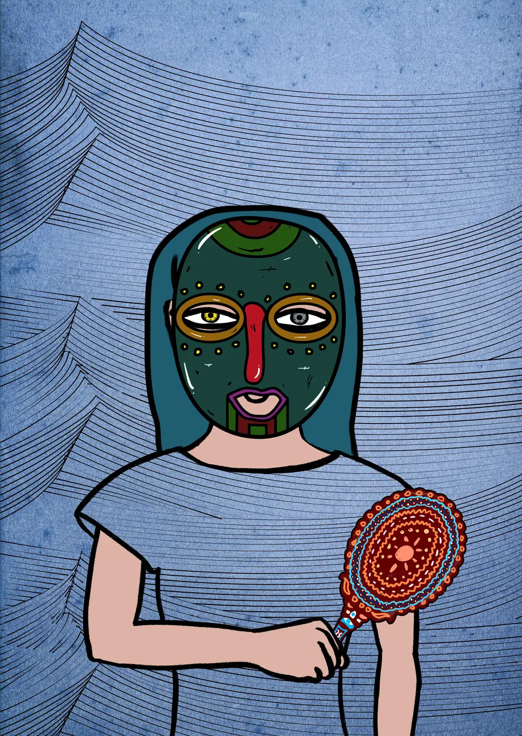 An Unfortunate Reflection — Hashmask #3754