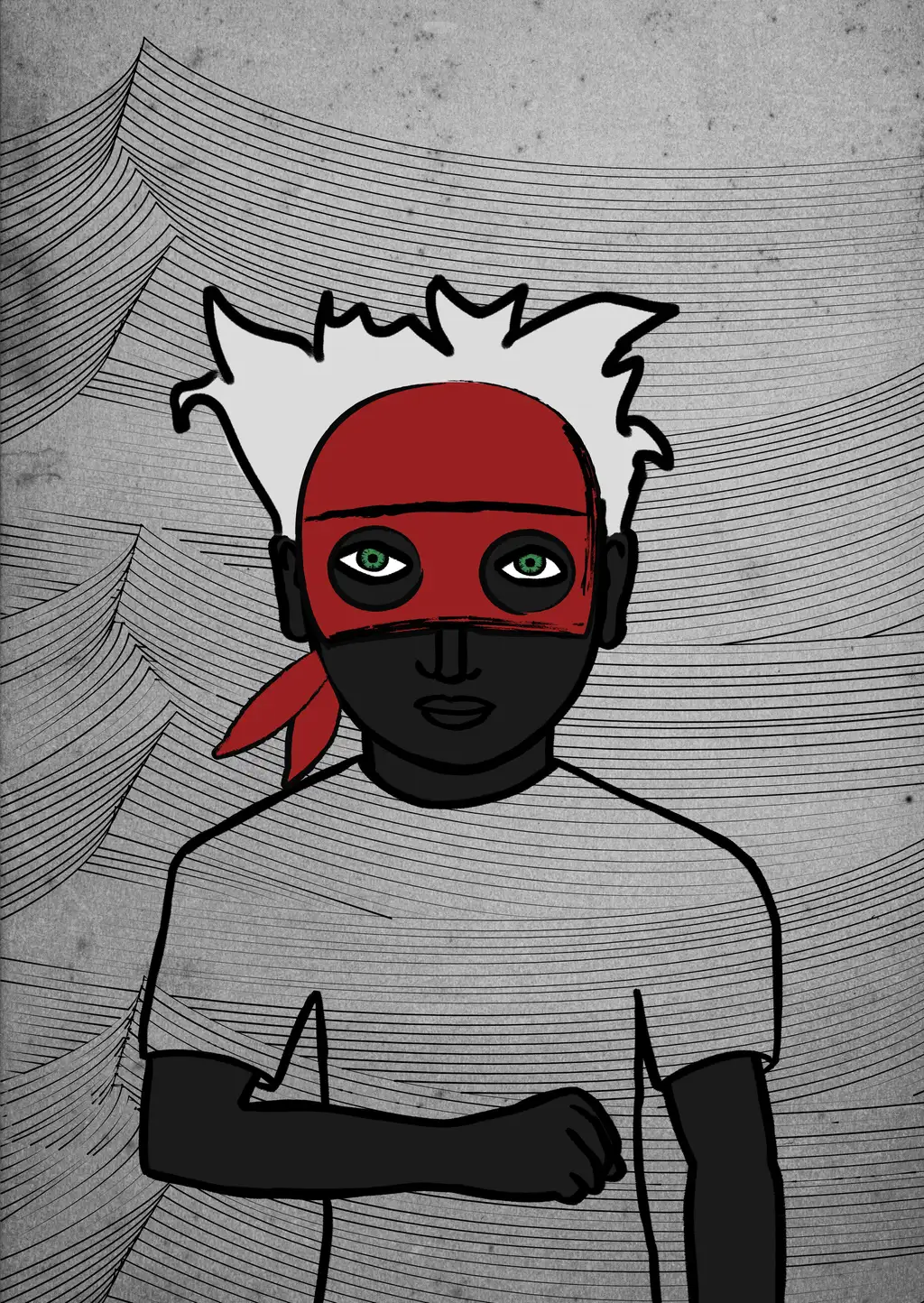 The Masked Nomad — Hashmask #3756