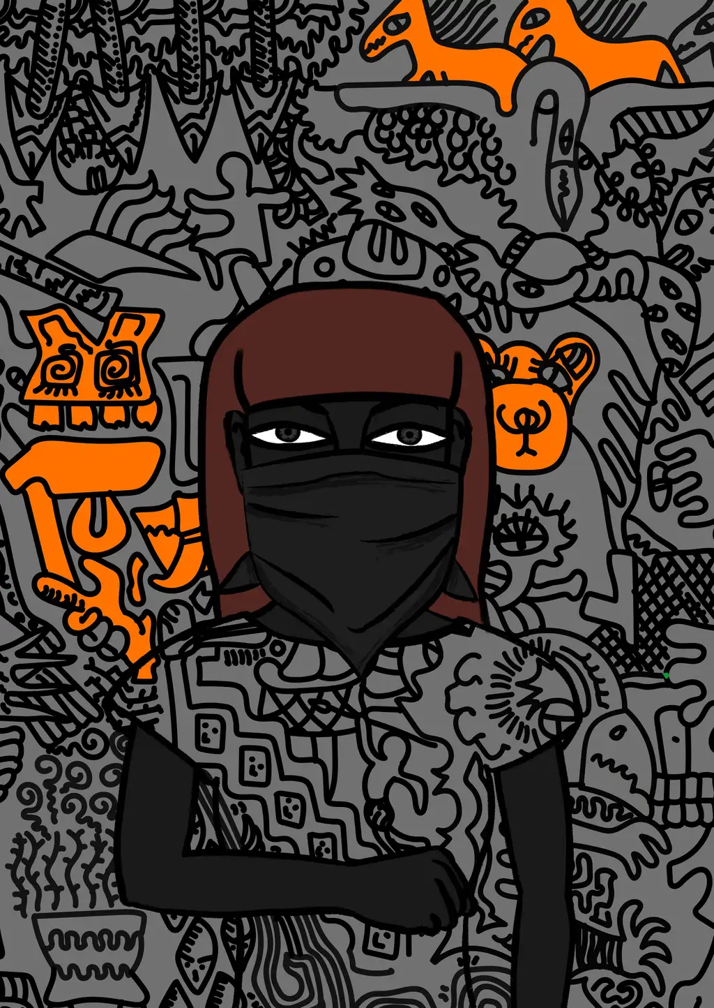 Accomplice — Hashmask #3762
