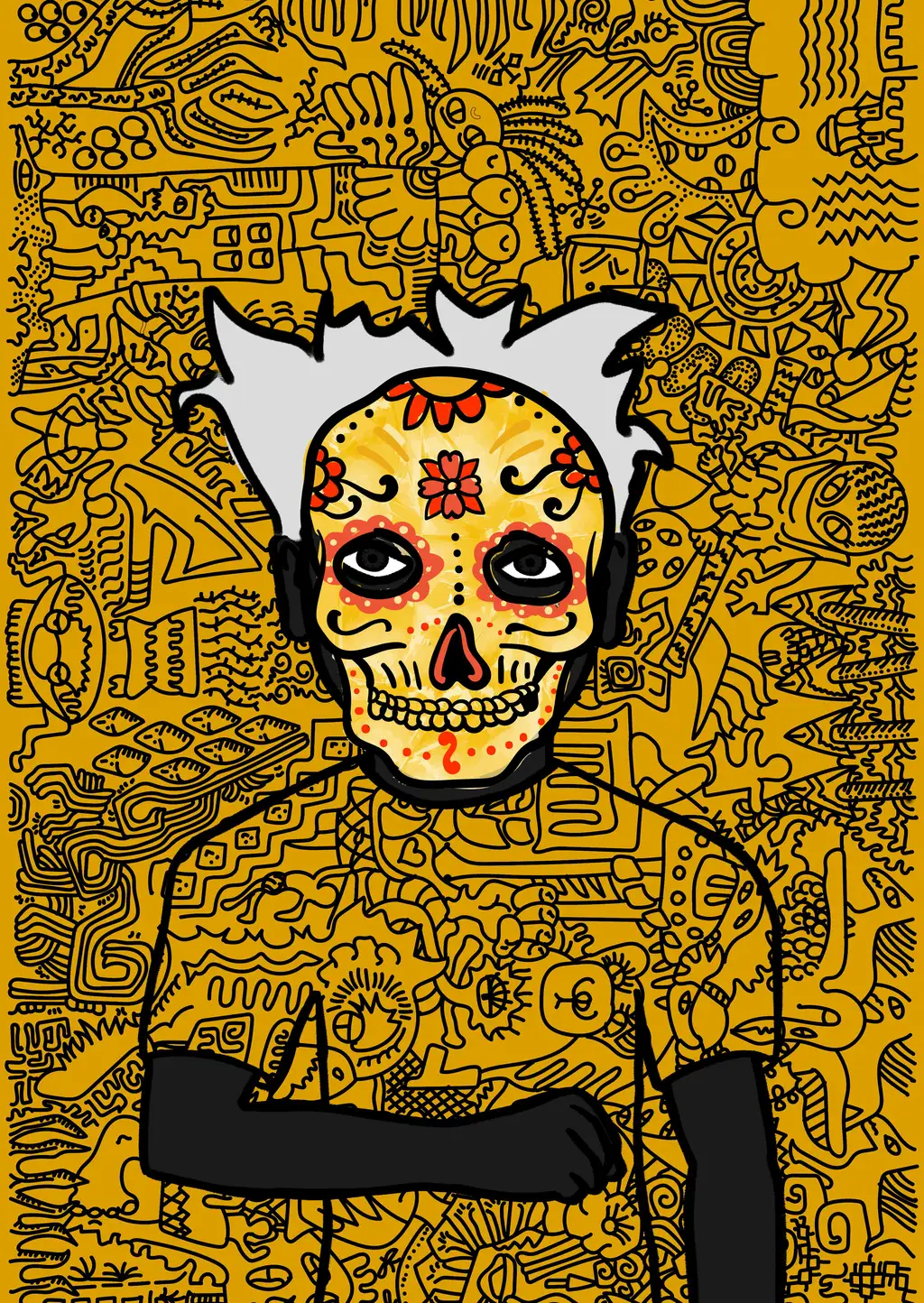 Reddit Warrior — Hashmask #3849