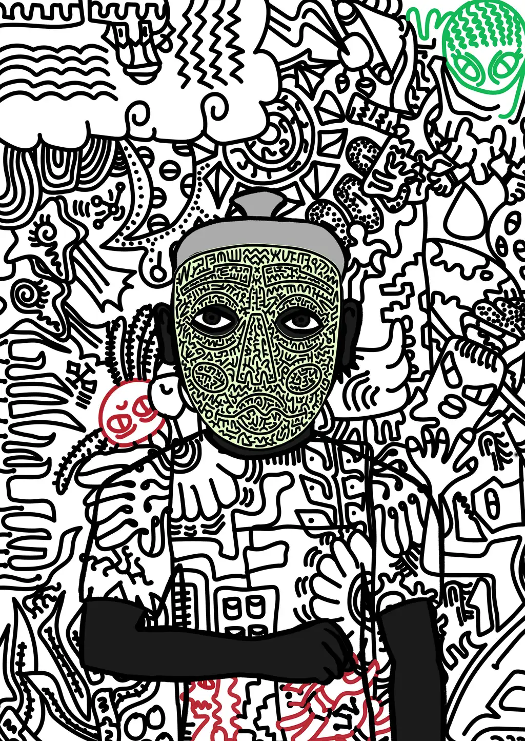 Hashmask #3884