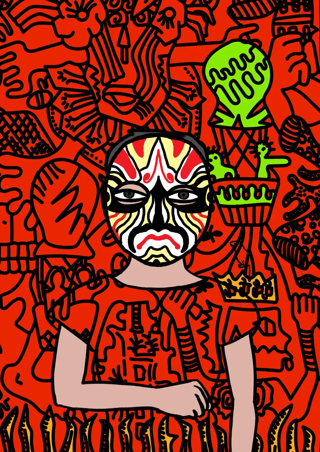 Hashmask #3906