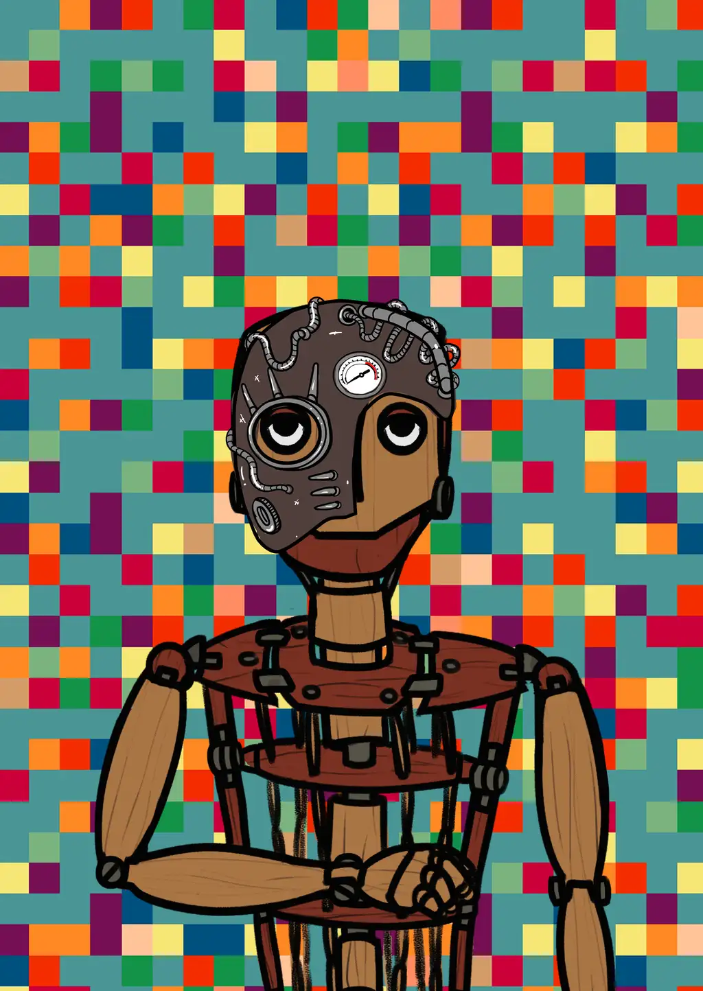 PUPPET PUNK — Hashmask #3944
