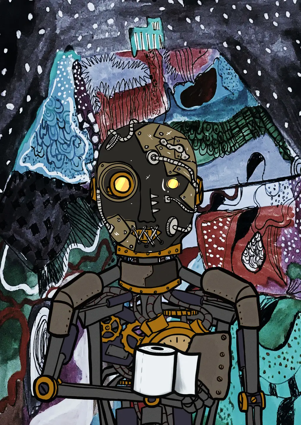 sans masque — Hashmask #3963