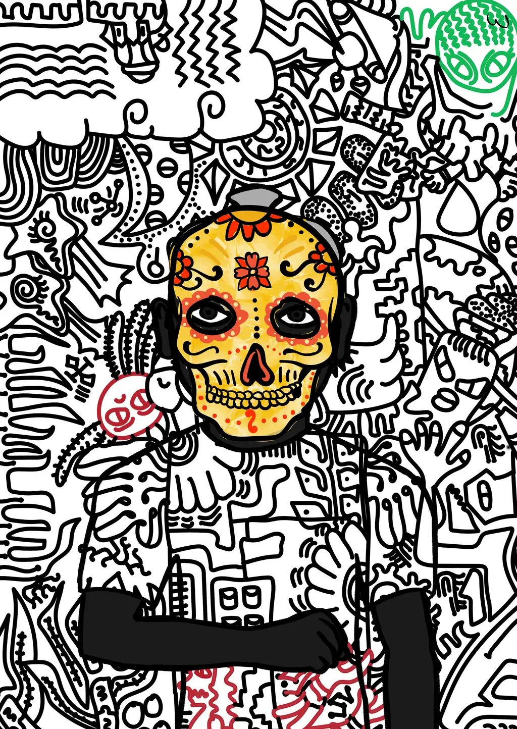 Wall Street — Hashmask #4007