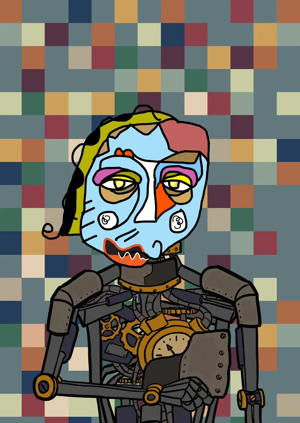 Tik Tok — Hashmask #4021