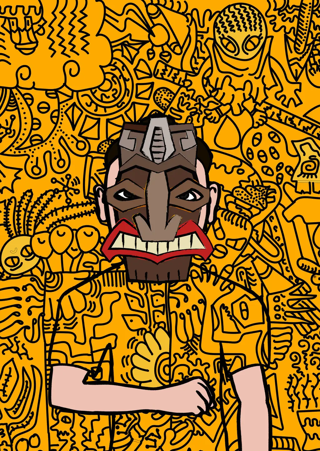 The Fool — Hashmask #4025
