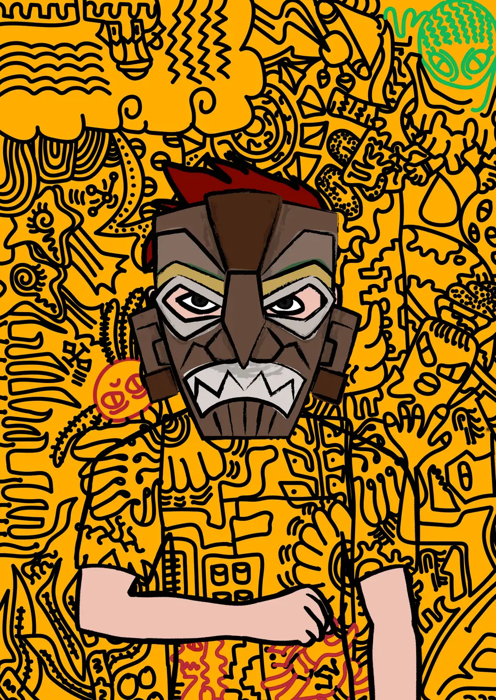Guy Fieri — Hashmask #4039